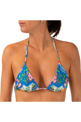 MIX REGGISENO TRIANGOLO DONNA  AZZURRO